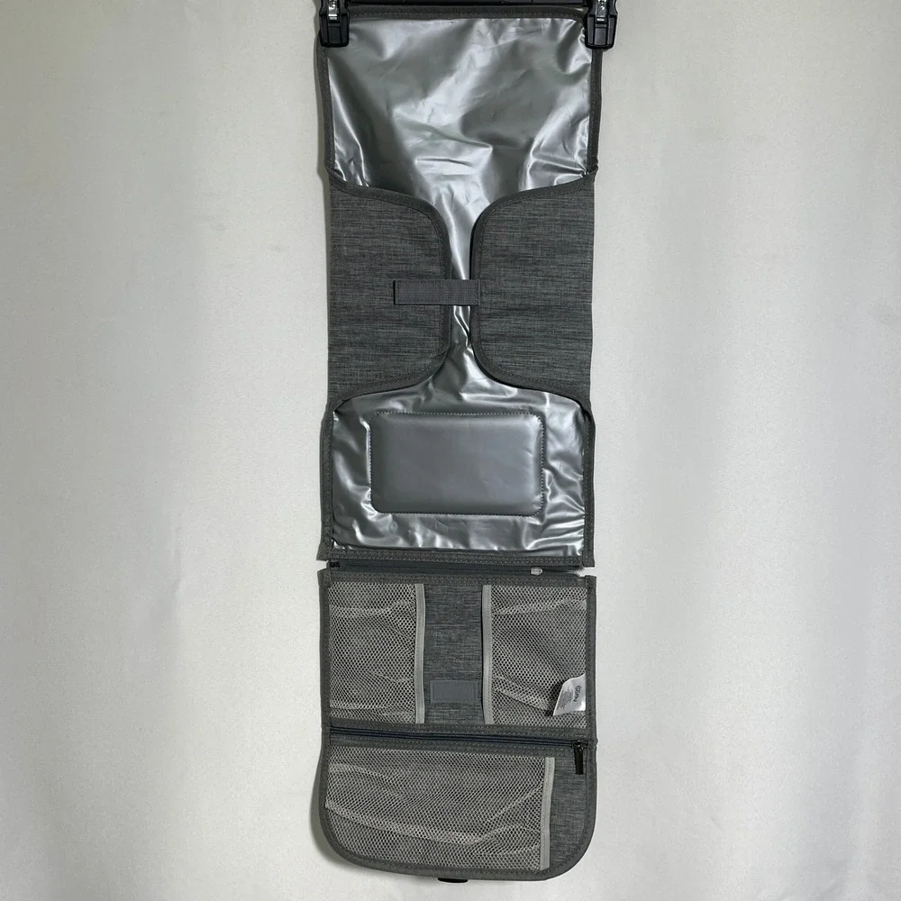 Kopi Baby Portable Diaper Changing Pad Gray Padded Foldable Travel Mat
